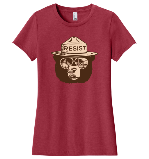 PREORDER - Resist Bear T-Shirt - Women's (Red)