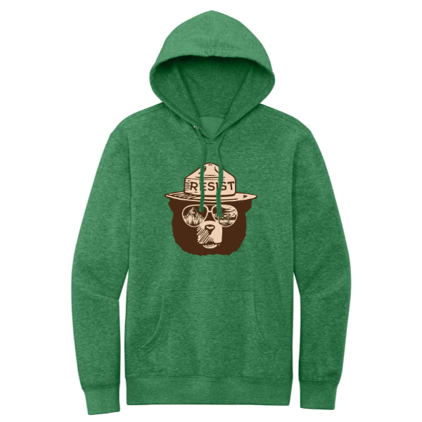 PREORDER – Resist Bear Hoodie – Unisex (Green)